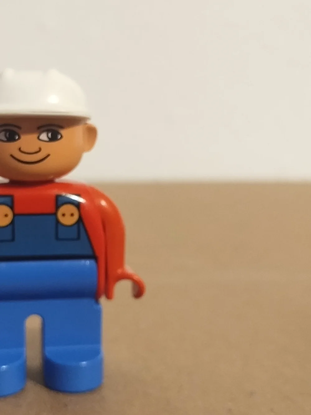Lego Minifigure, Lego Duplo Man Construction Man Figure